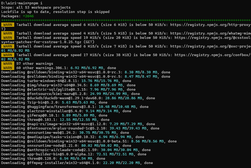 pnpm install 过程