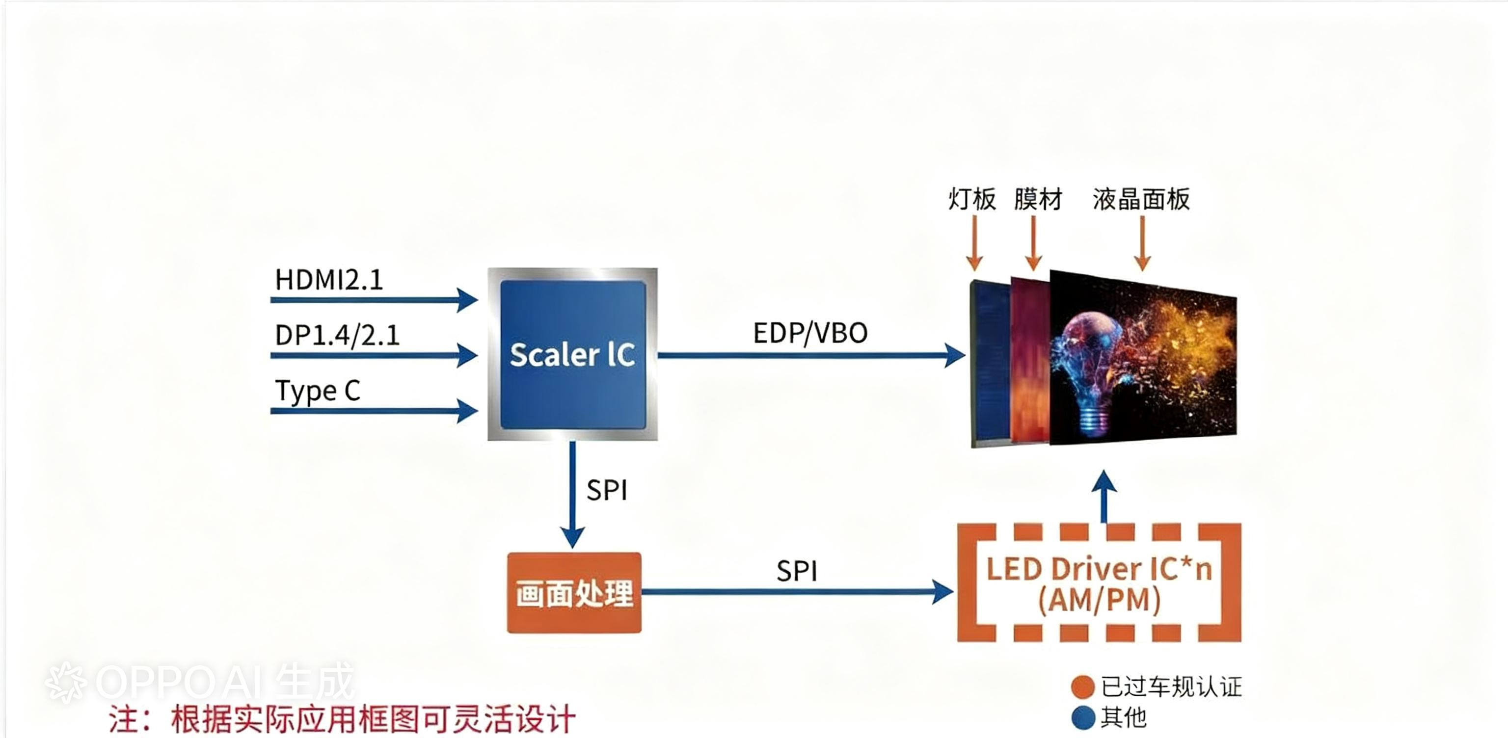 Mini LED背光方案技术解析:架构、驱动与映射逻辑_local dimming的硬件方案-CSDN博客
