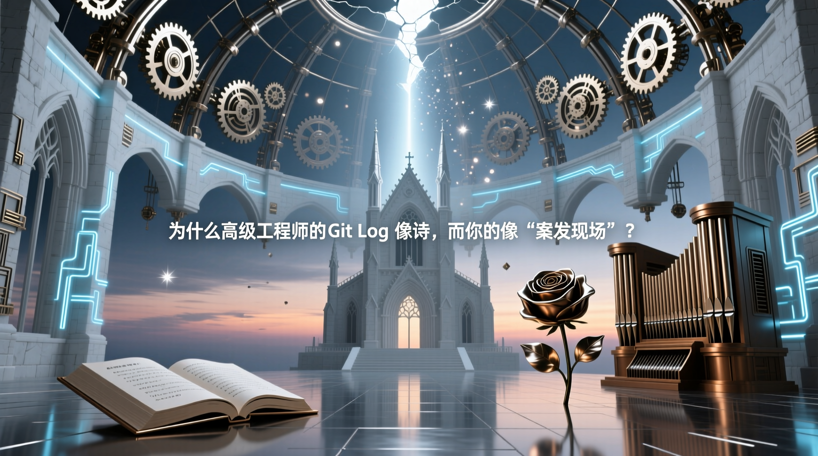 为什么高级工程师的 Git Log 像诗，而你的像"案发现场"？