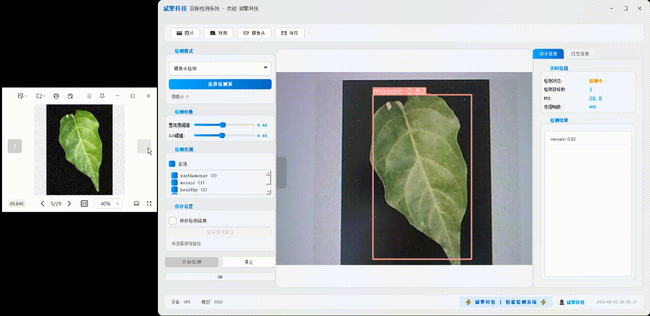 YOLOv8辣椒叶片病害识别检测系统（项目源码+YOLO数据集+模型权重+UI界面+python+深度学习+环境配置）-CSDN博客