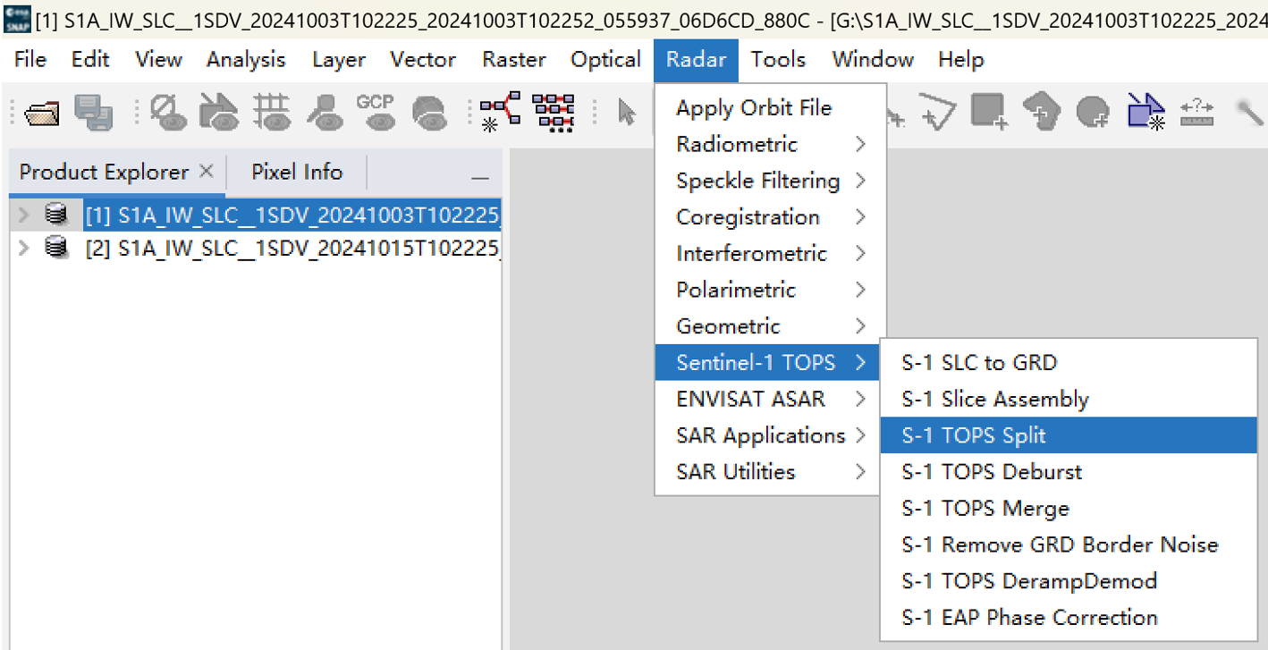 Sentinel-1 SLC影像生成DEM数据(SNAP)_snap用s-1 back geocoding配准后的图像binds里 ...
