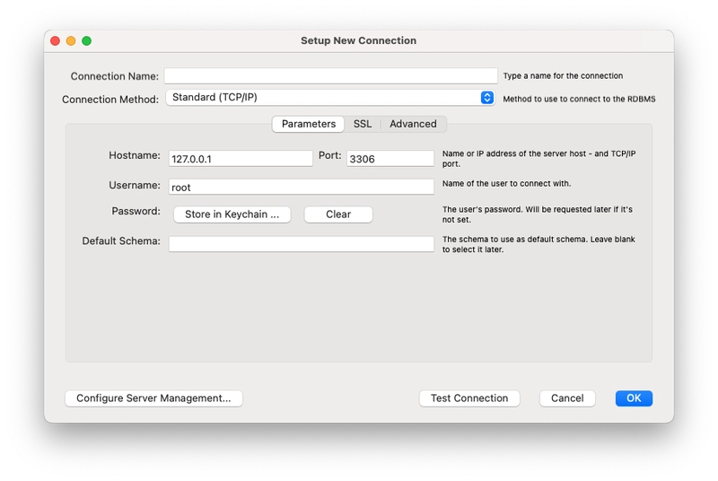 workbench_setup新连接