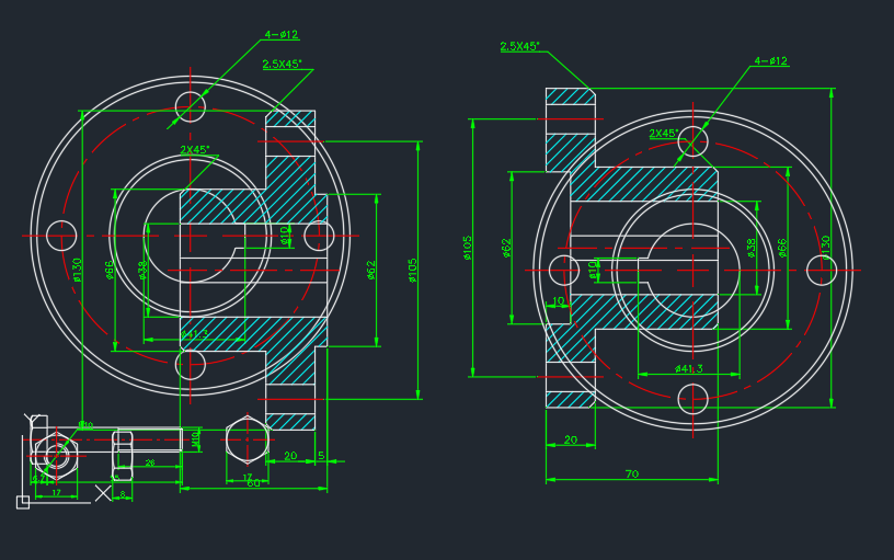 CAD 4-33 零件图绘制装配图_由零件图画装配图 dwg-CSDN博客