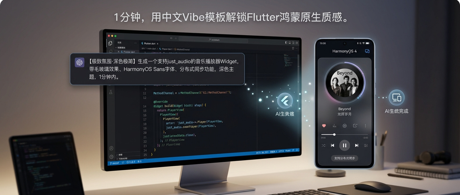 Vibe Coding Flutter For HarmonyOS