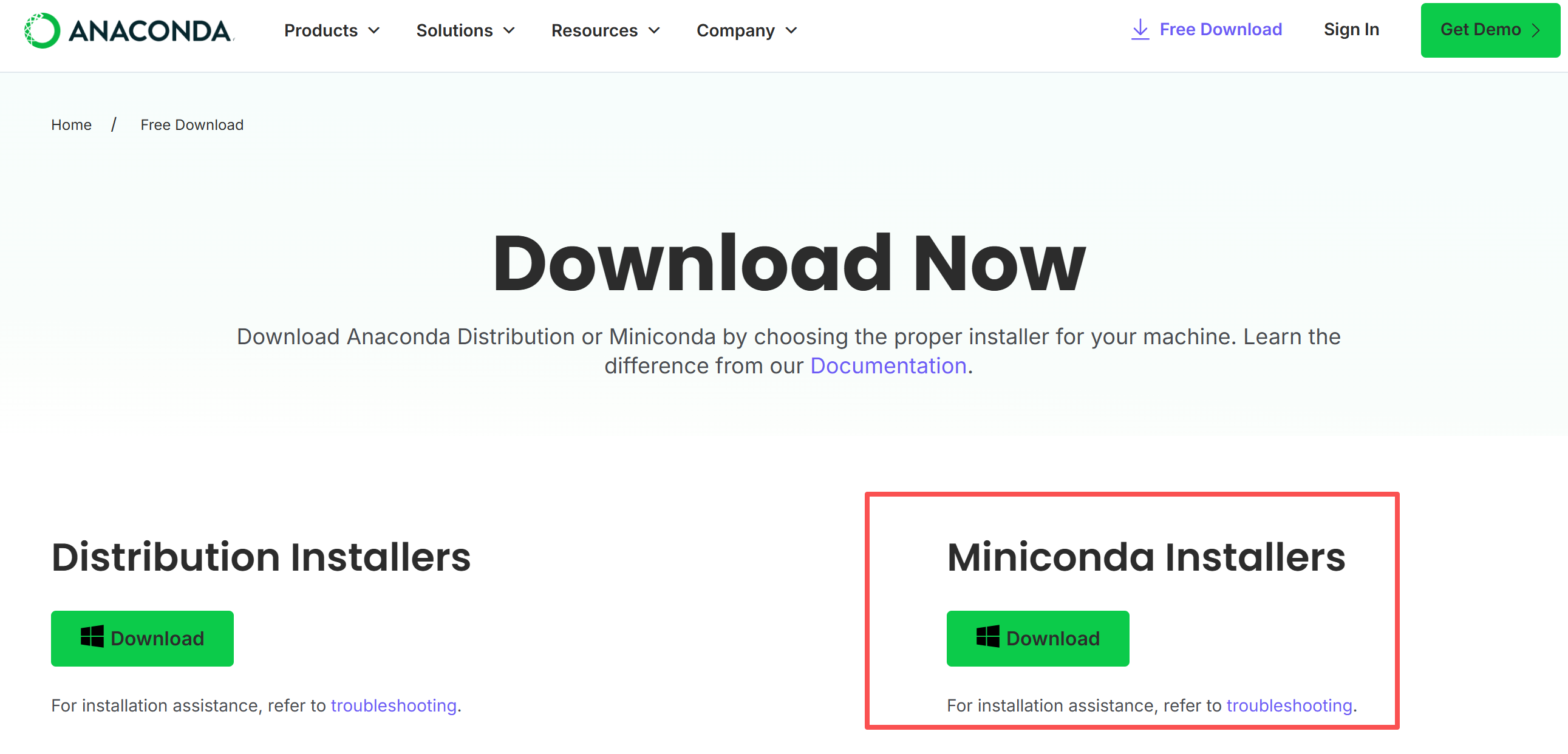Miniconda