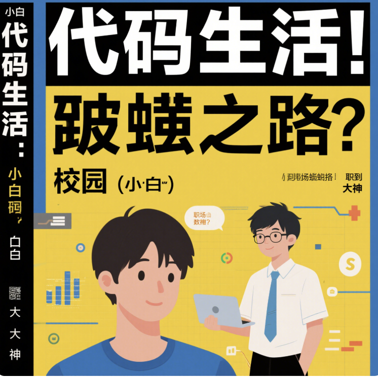 代码人生:从校园“小白”到职场“大神”的破茧之路_不管你是刚出校门的小白还是有社会经验的大神-CSDN博客