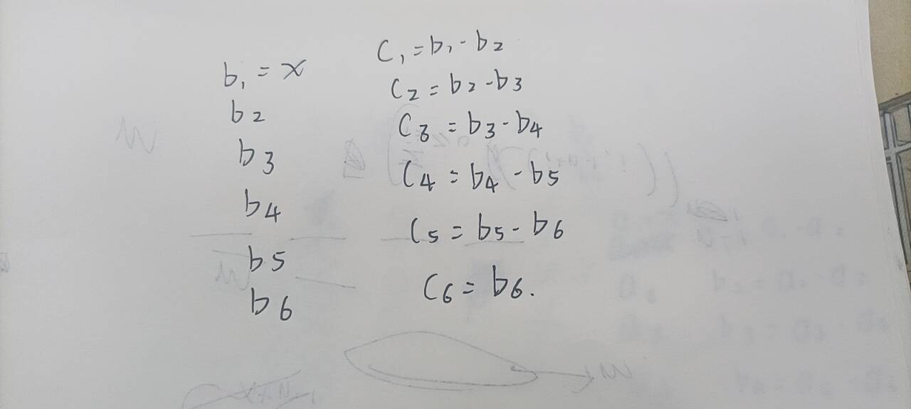 数组b转化为数组c的表示图