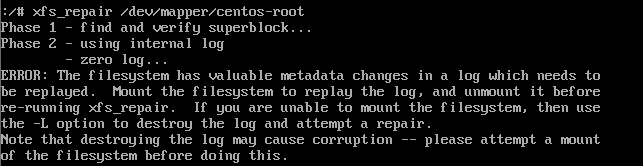 linux 系统进入紧急模式（emergency mode）处理_linux系统开机进入emergency