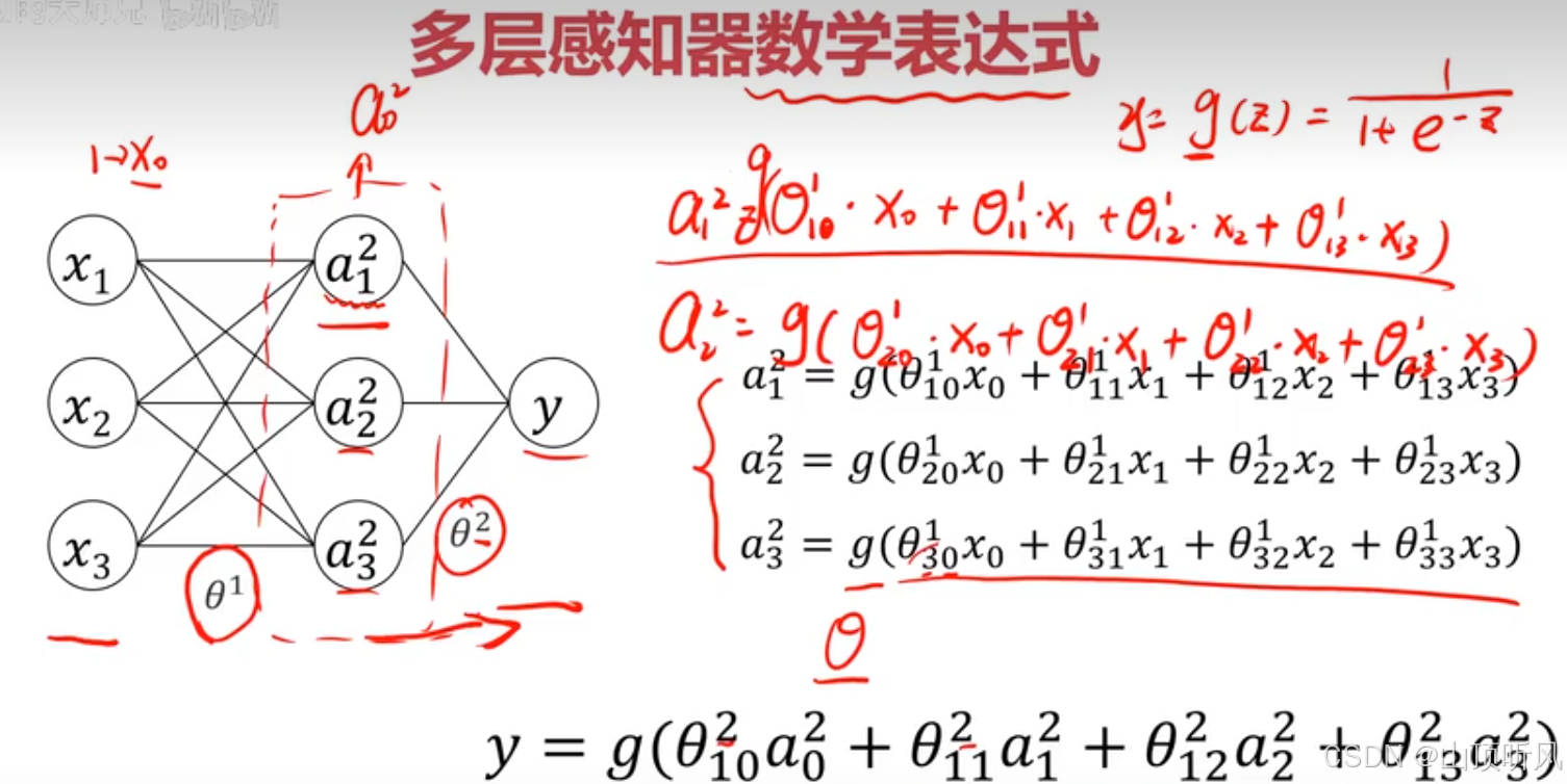 多层感知器MLP（原理）