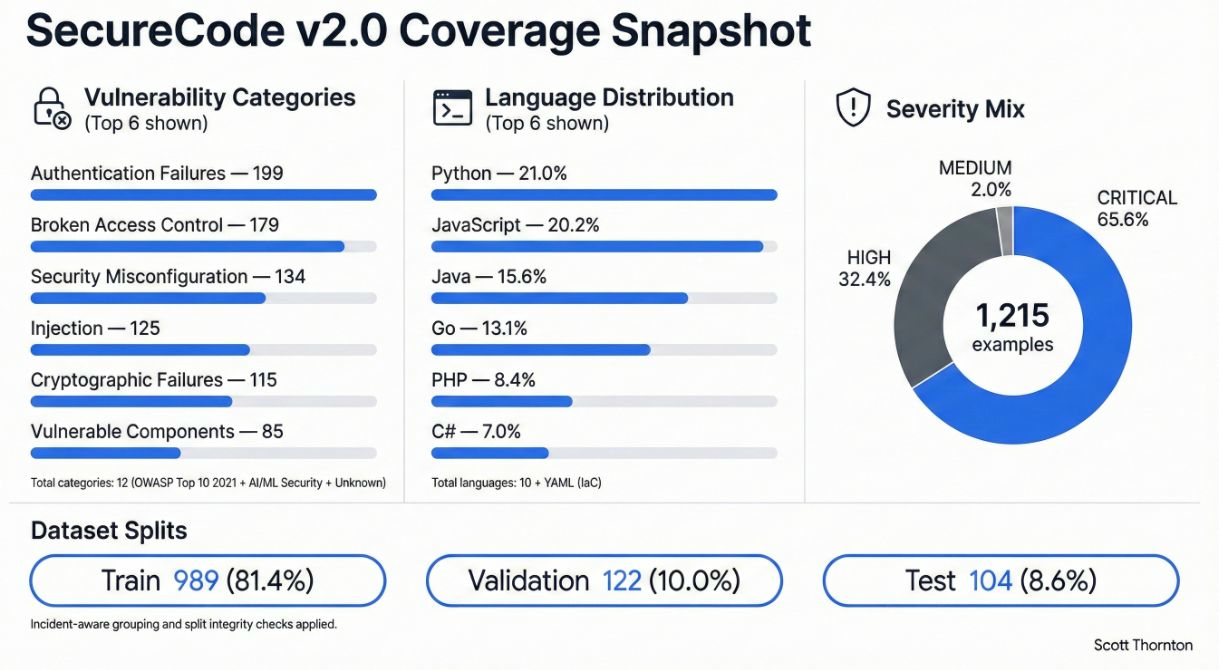 SecureCode v2.0：用于训练安全感知代码生成模型的生产级数据集_sard等标准数据集-CSDN博客