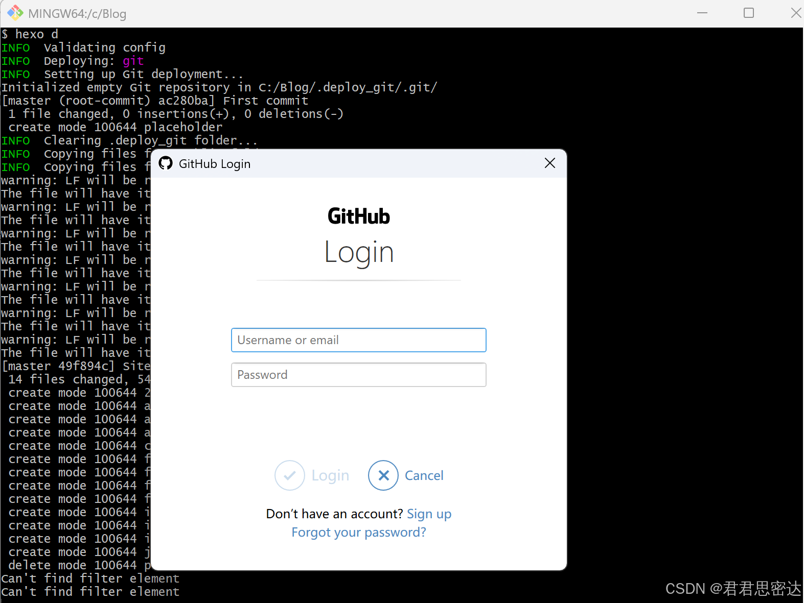 Hexo+Github搭建（超详细版本）_github博客搭建