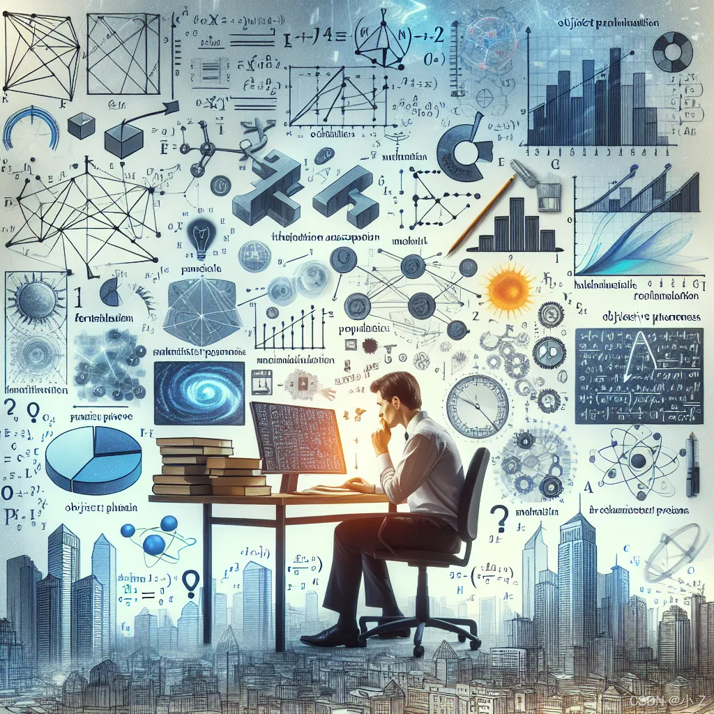 数学建模示意图