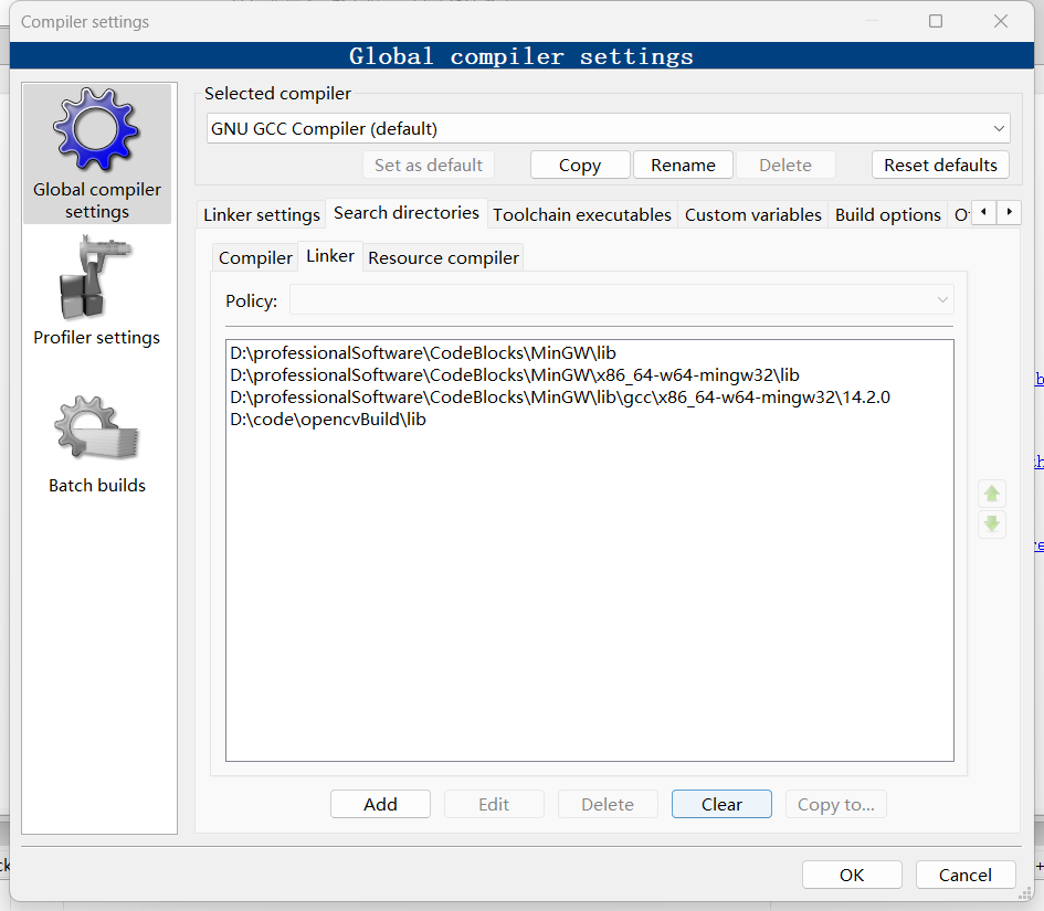 codeblocks开发opencv程序的基本环境配置_codeblocks-25.03mingw-setup.exe-CSDN博客