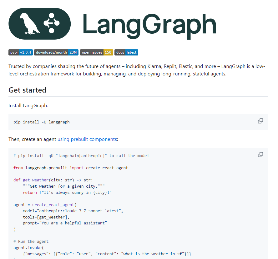 langgraph 1.0.4 最新发布：功能优化与修复详解_langgraph的最新版本-CSDN博客