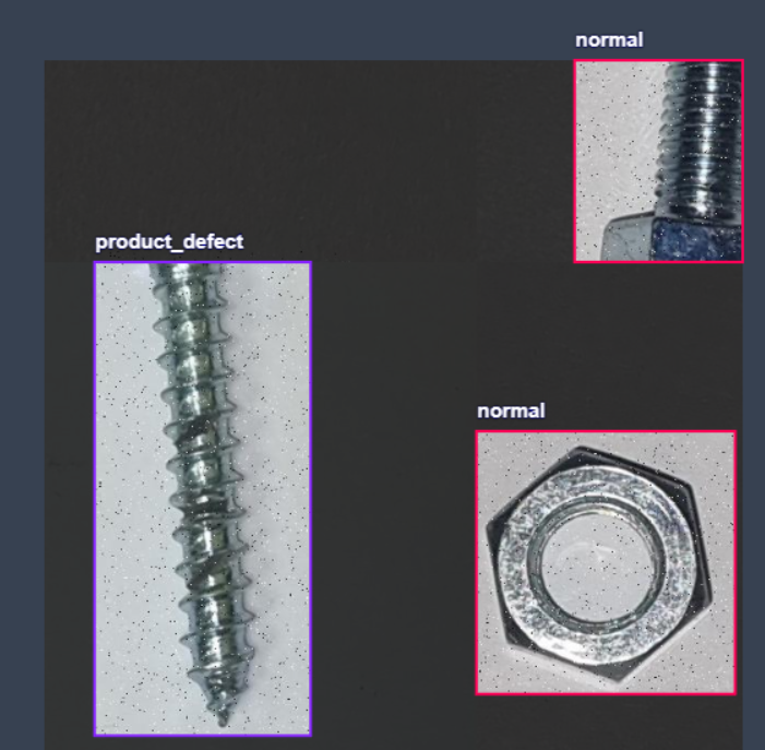 螺丝螺帽缺陷检测识别数据集，支持yolo，coco，voc三种格式的标记，一共3081张图片