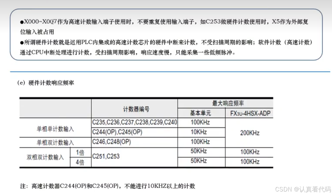 三菱FX3U系列PLC编程学习笔记