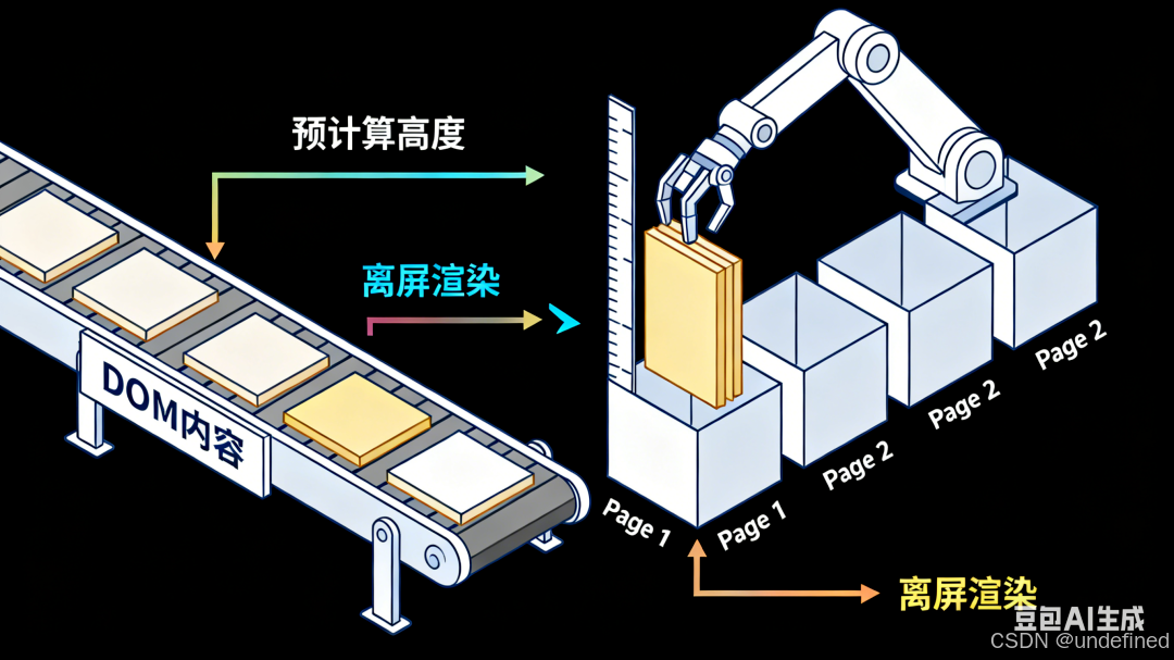 预计算分页逻辑演示