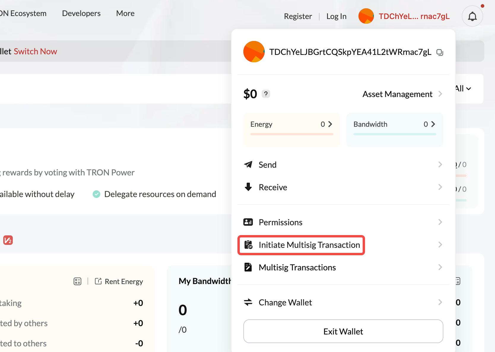 Tron链多签名钱包的配置与交易发起_tronscan.org-CSDN博客