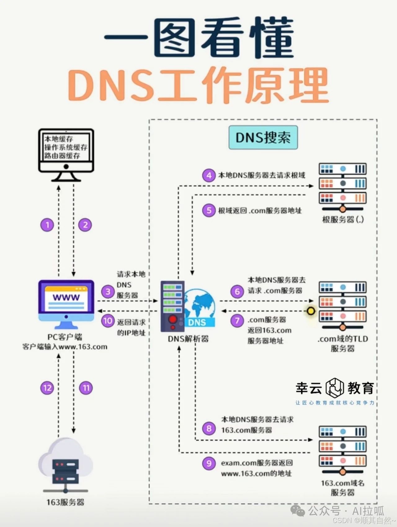 Dns工作原理 Csdn博客 