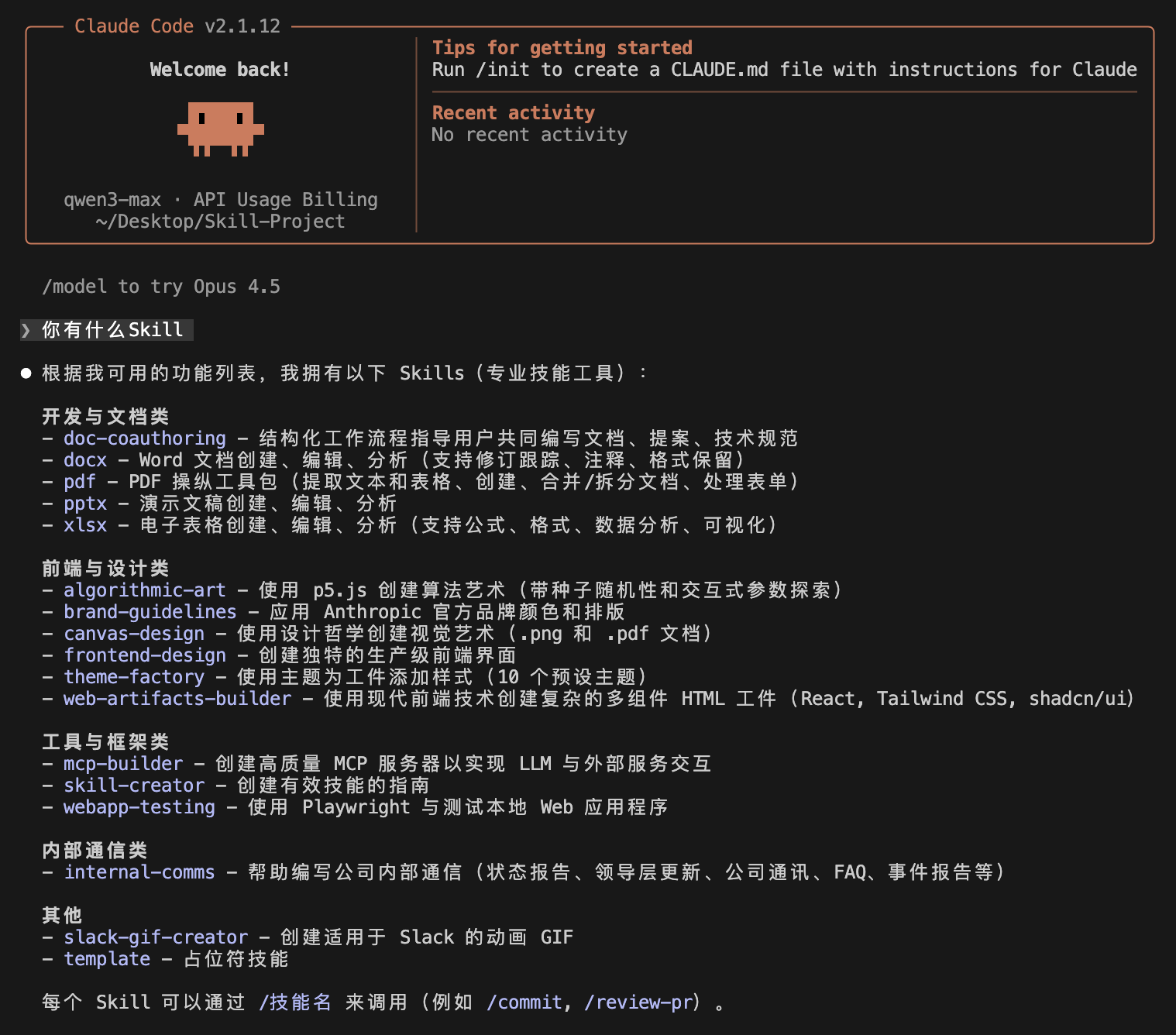 怎么搭建自己的 claude code skill 项目