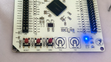 RA-Eco-RA4M2-100PIN-V2.0 开发环境:VSCode + FSP 从新建工程到点亮 LED封面图