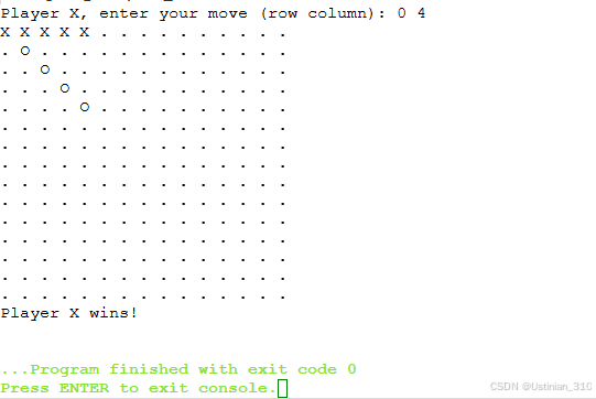 【C++】 C++游戏设计---五子棋小游戏