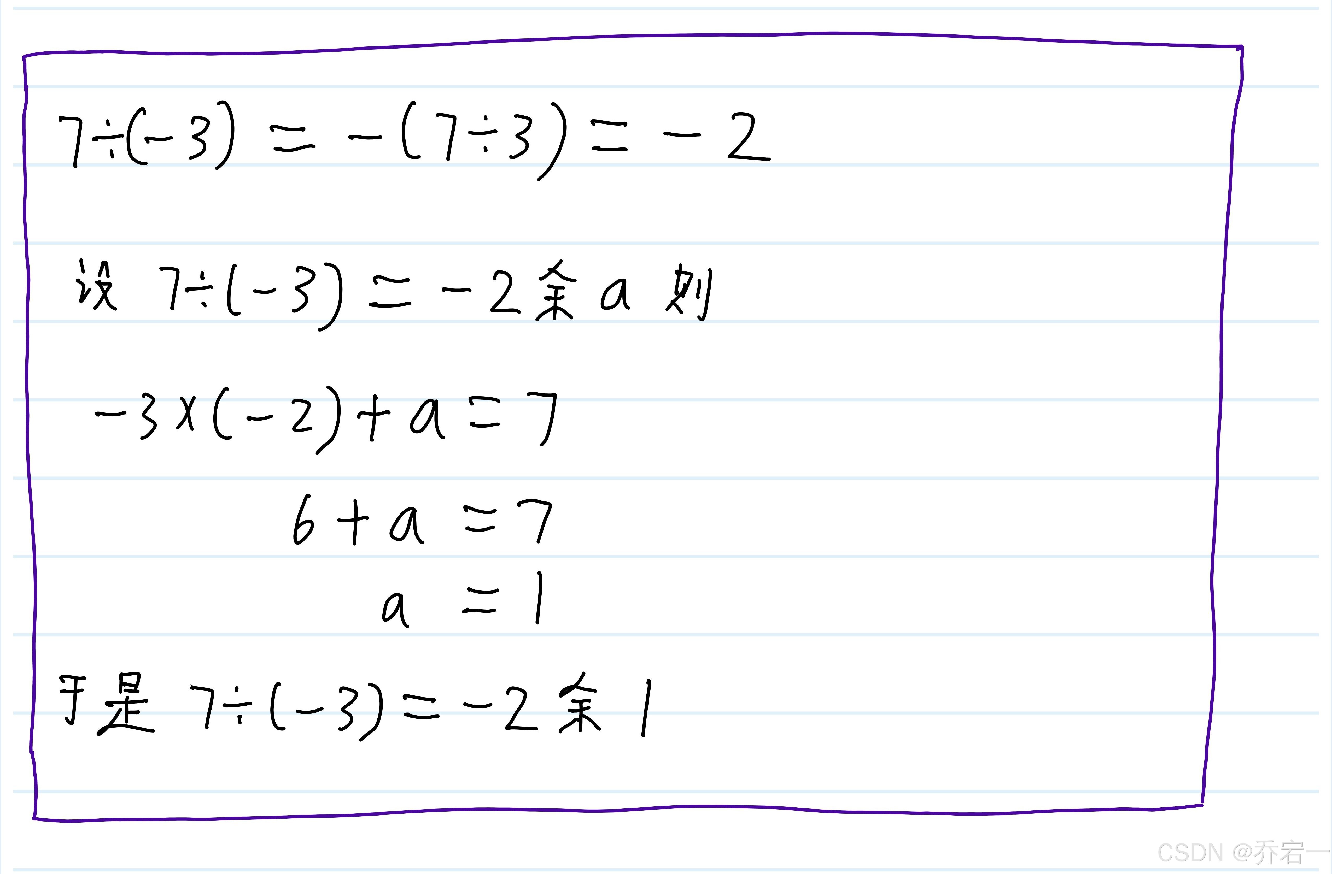C/C++的整型除法的商和余数_c++ 整除-CSDN博客