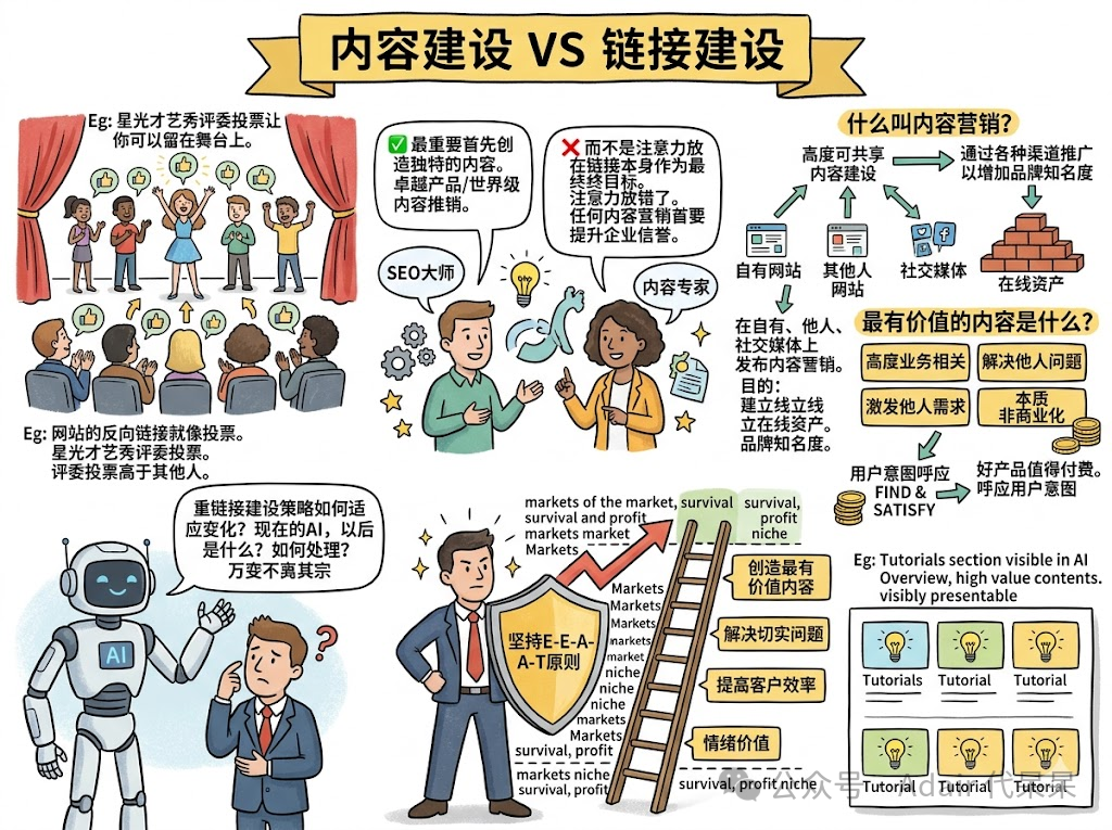 内容建设 VS 链接建设