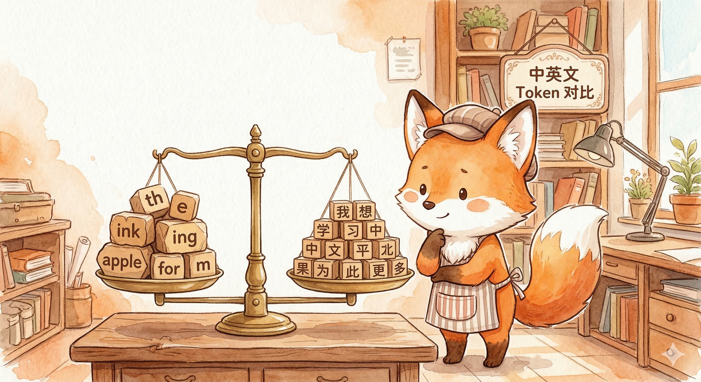 插图4 - 中英文Token对比