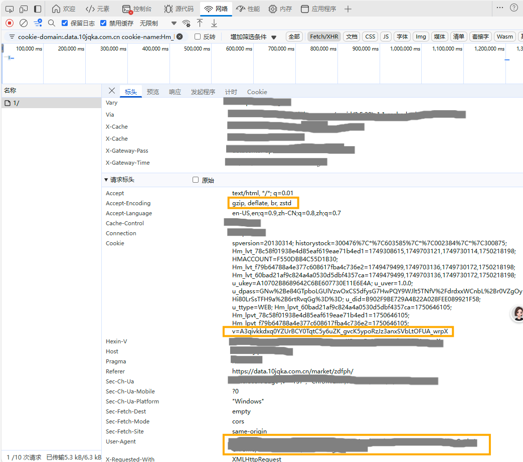 Python安全采集同花顺个股列表及详细页面_python 获取同花顺个股走势最相关概念-CSDN博客