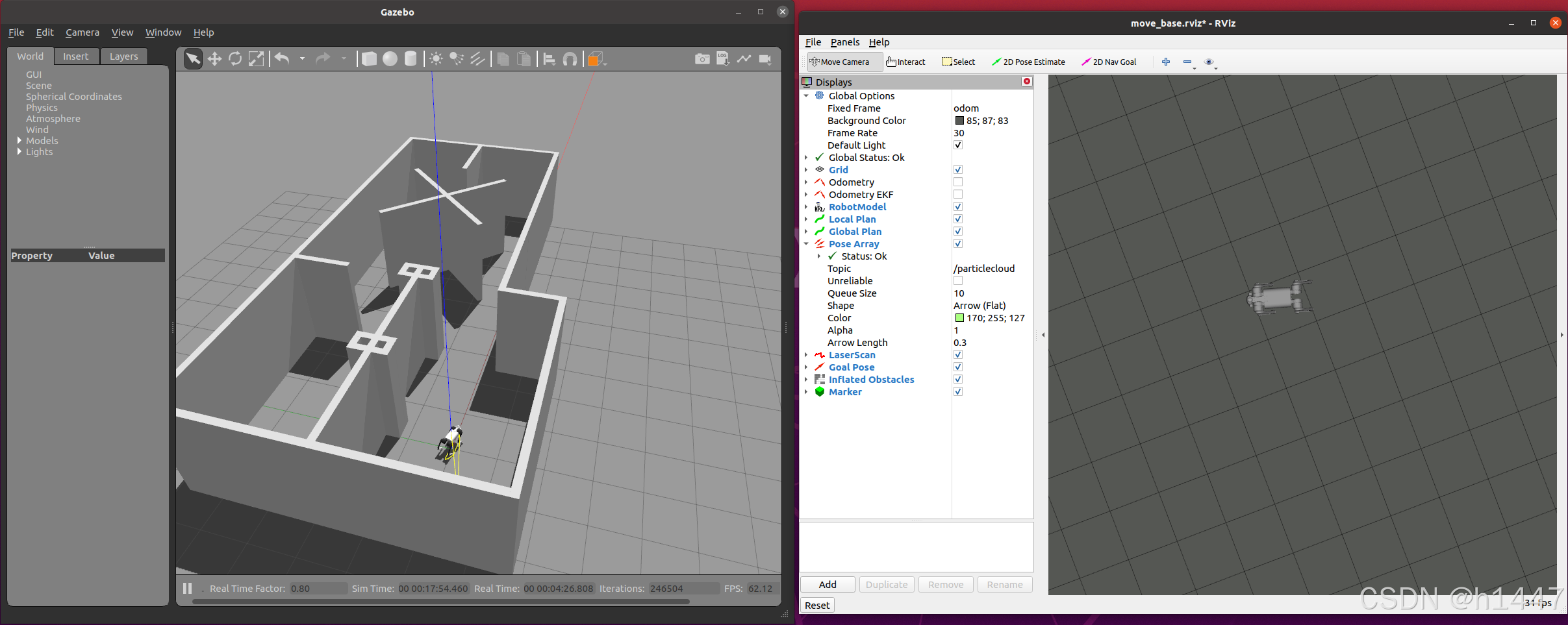 宇树四足机器人运动和导航仿真_宇树机器人仿真-CSDN博客