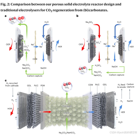 Nature 正刊丨在多孔固体电解质反应器中从（bi）碳酸盐中电化学再生高纯度CO2以实现高效碳捕获_多孔固态电解槽-CSDN博客