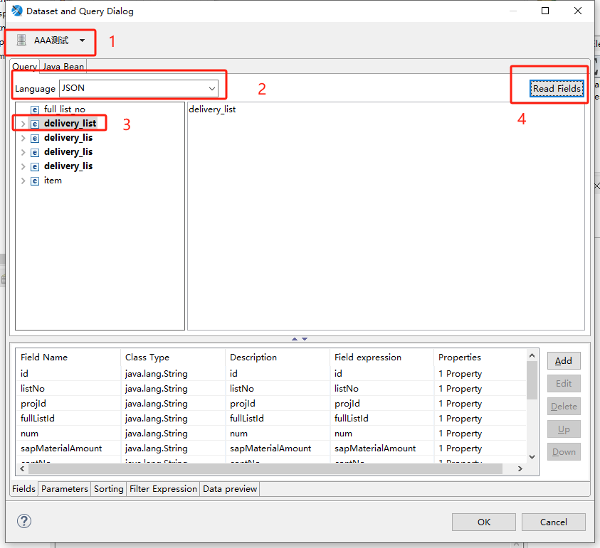 Jaspersoft Studio使用json数据创建table与list_jaspersoft list-CSDN博客