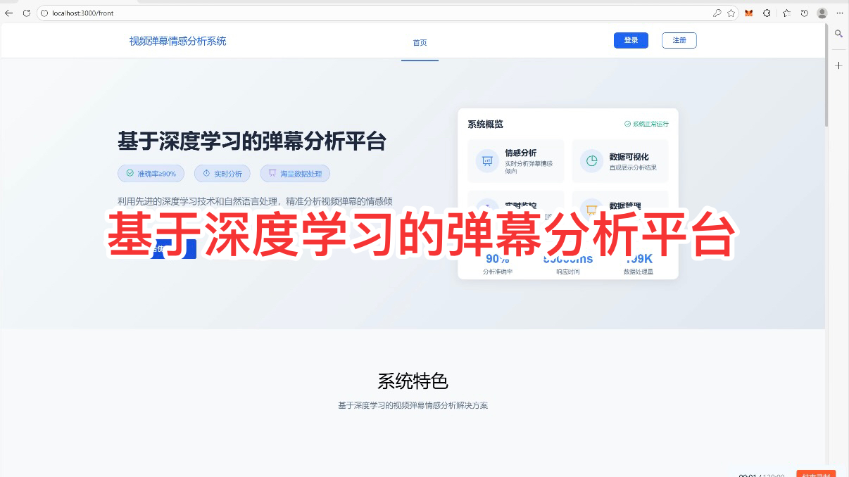 实战解析：基于深度学习的弹幕分析平台核心功能与技术栈-CSDN博客