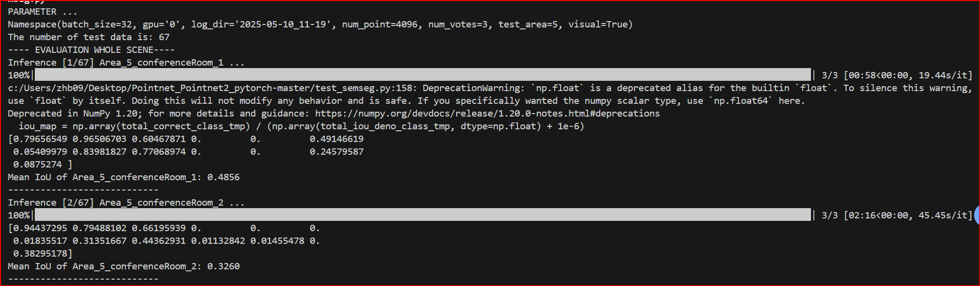 Windows系统下复现PointNet++算法_pointnet++复现