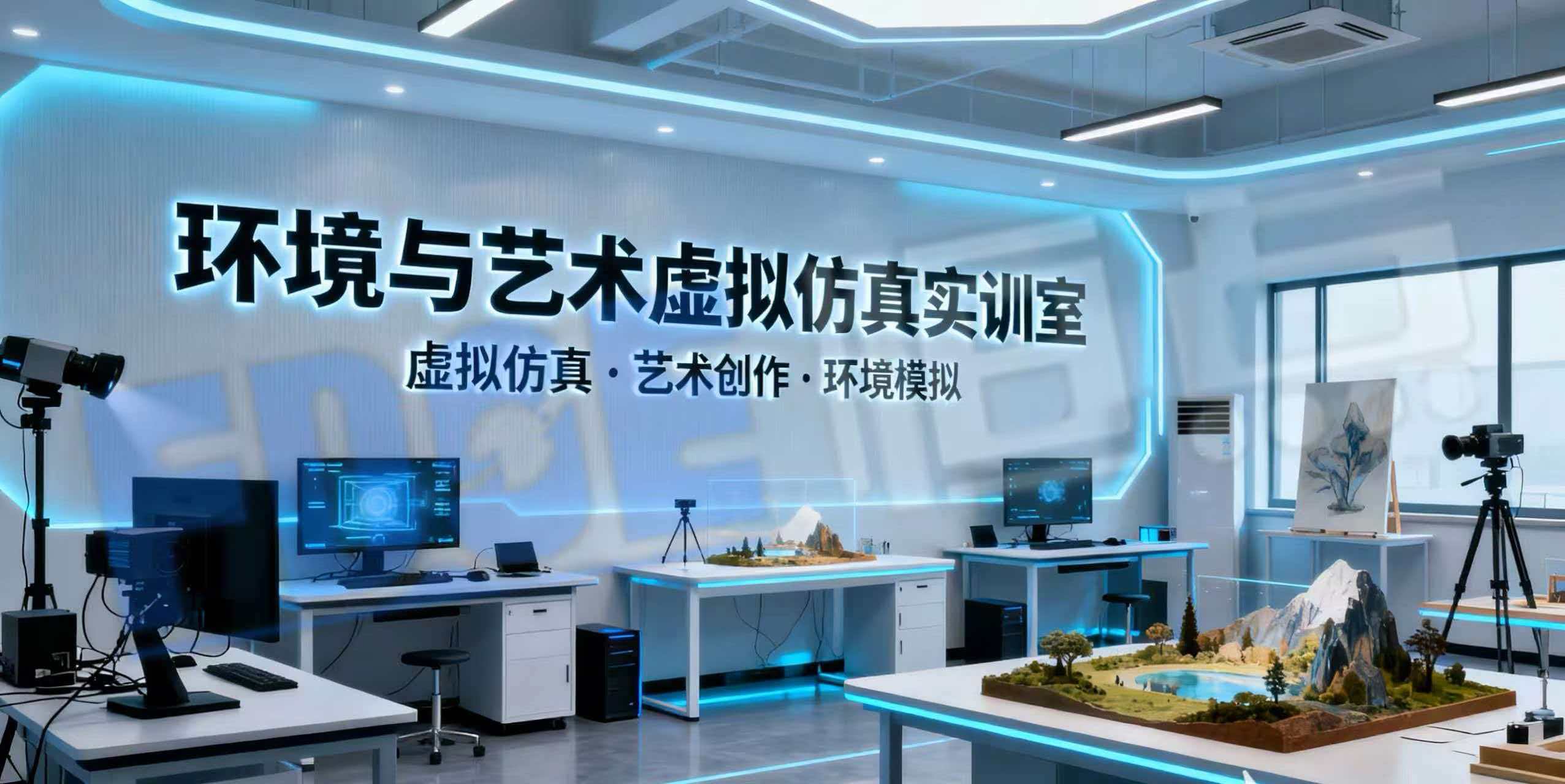 环境与艺术虚拟仿真实训室