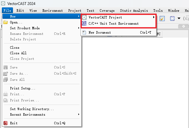 Vectorcast Environment Setup VectorCAST使用技巧心得(中)-CSDN博客