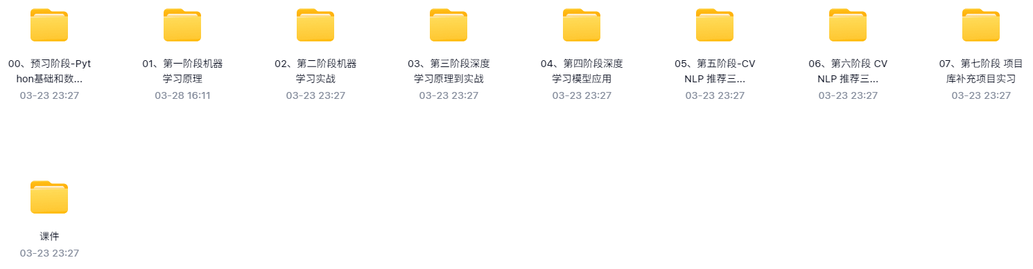 AI大模型学习，人工智能深度学习，PyTorch，AIGC实战，ChatGpt，完整版_大模型教程 网盘