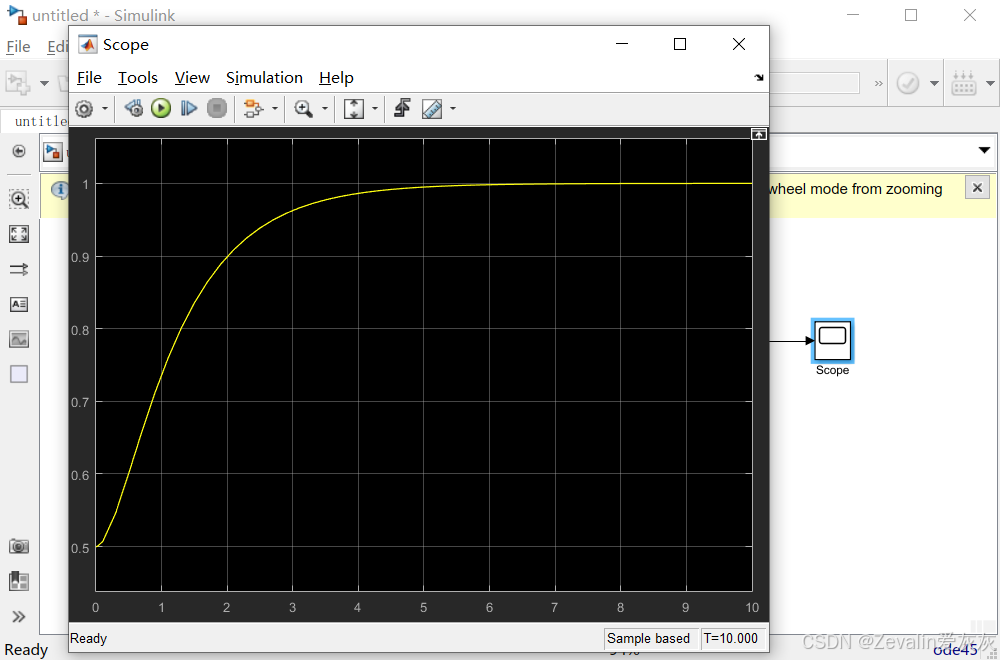 Matlab simulink建模与仿真 第一章（simulink入门）