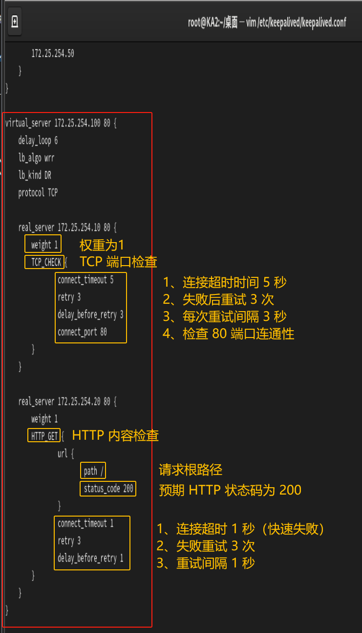 高可用集群Keepalived