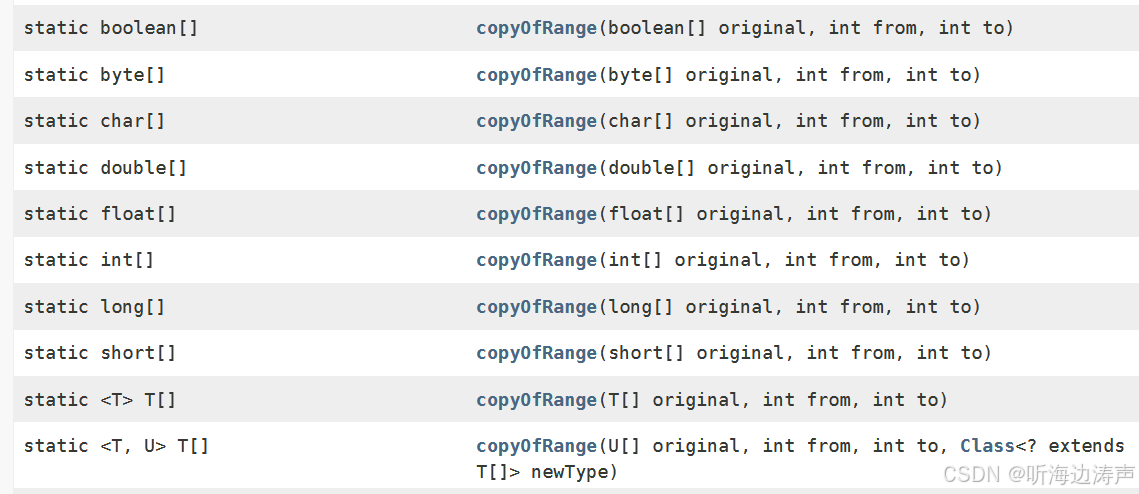 Java：Arrays类-CSDN博客