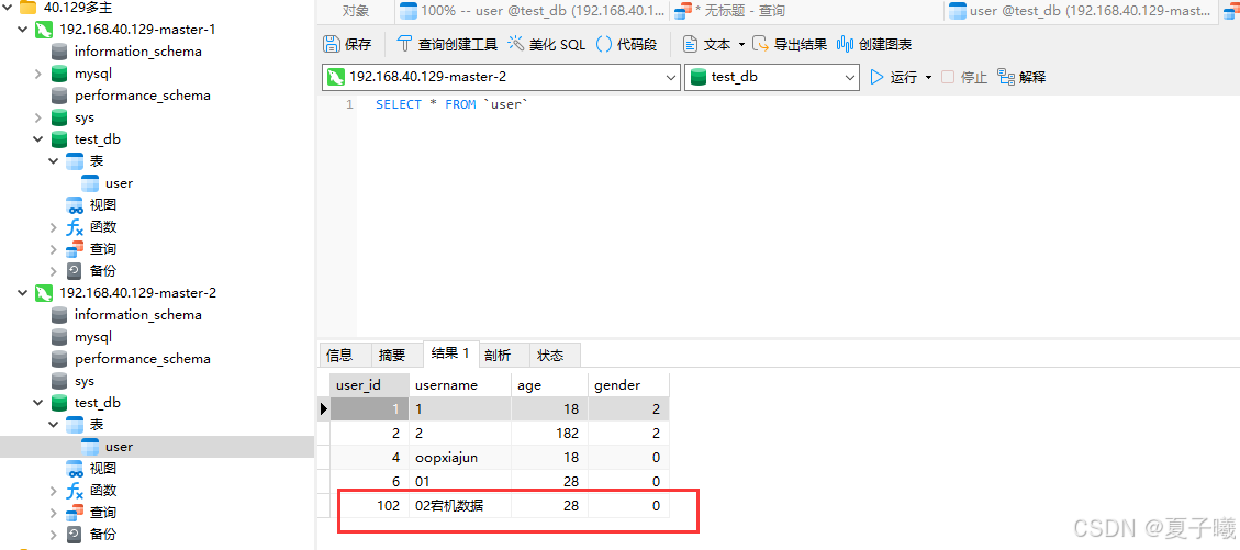 k8s搭建双主的mysql8集群---无坑