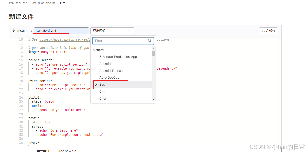 Gitlab CI CD gitlab Ci CSDN 