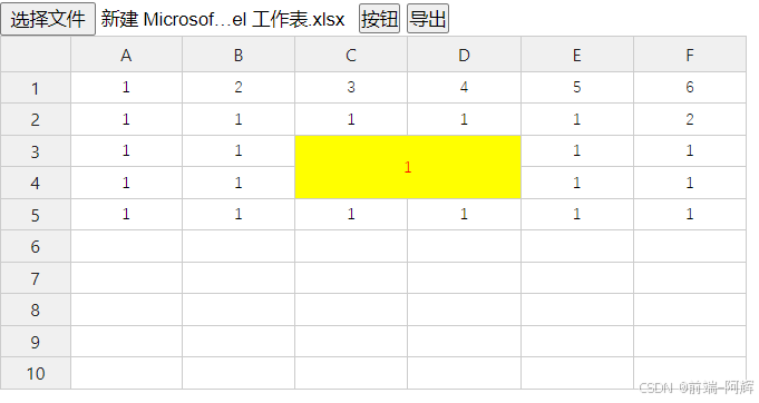 基于Handsontable.js + Excel.js实现表格预览和导出功能(公式渲染)