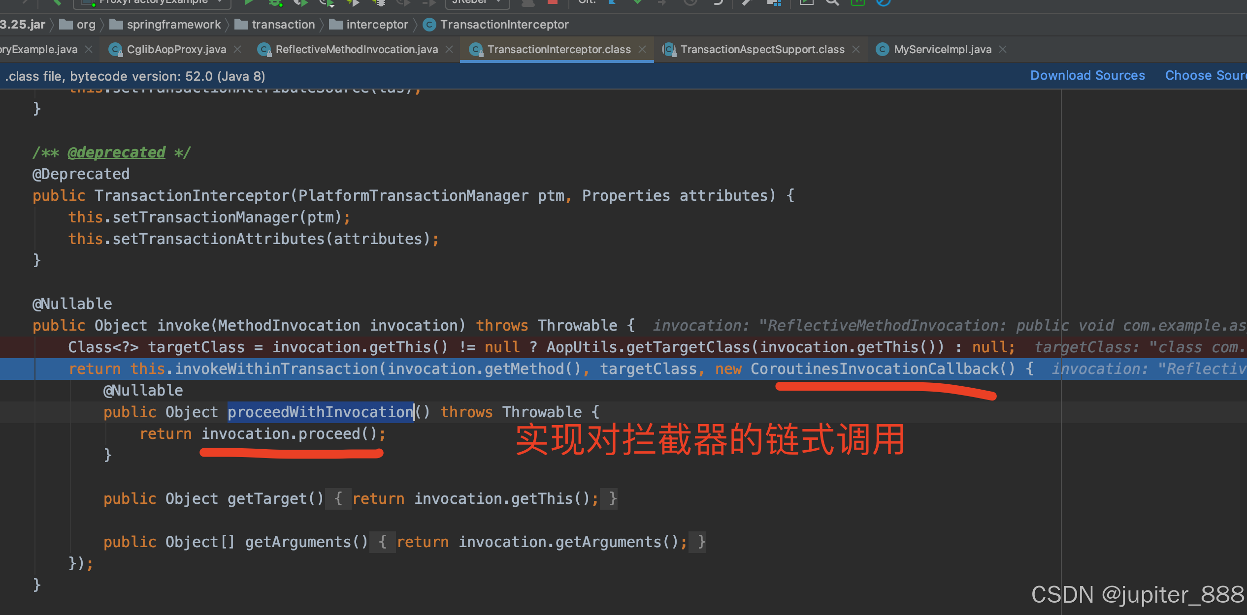 spring tx @Transactional 详解 `Advisor`、`Target`、`ProxyFactory