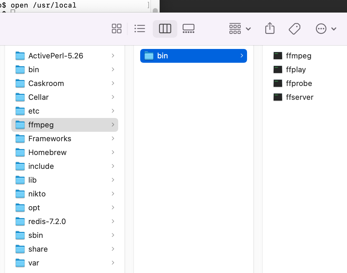 Mac OS 安装ffmpeg_ffmpeg mac