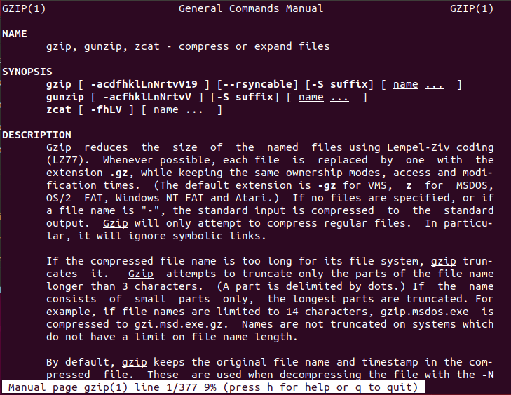 Linux Create Gzip Linux常用命令45——gzip压缩和解压文件_gzip解压缩命令 linux-CSDN博客