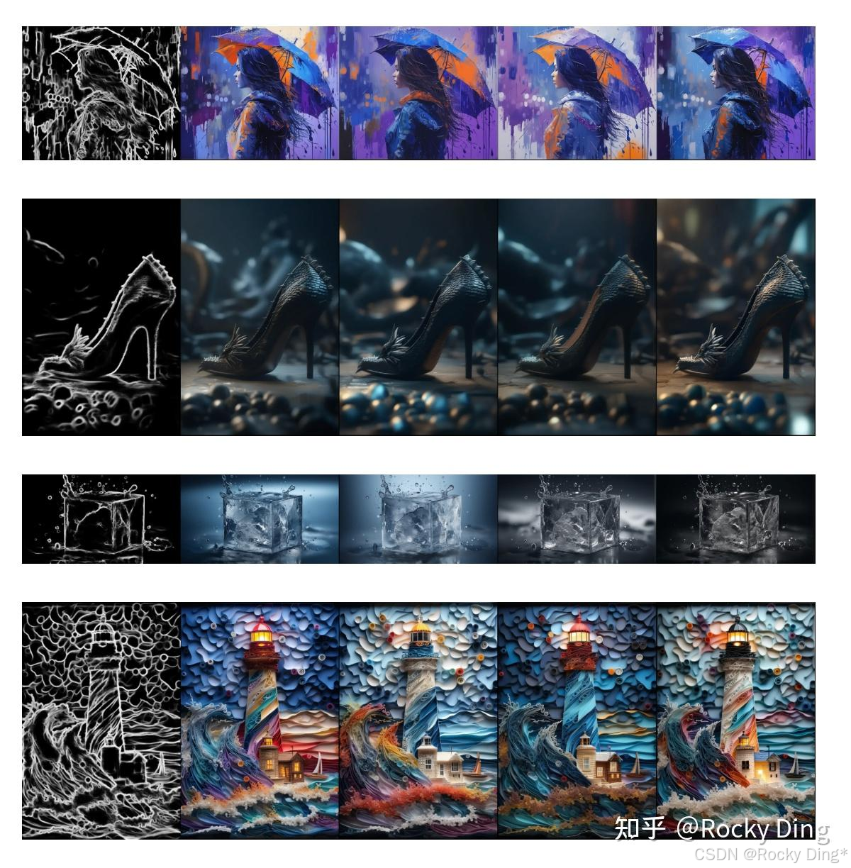 SDXL ControlNet Union模型的Hed控制生成效果