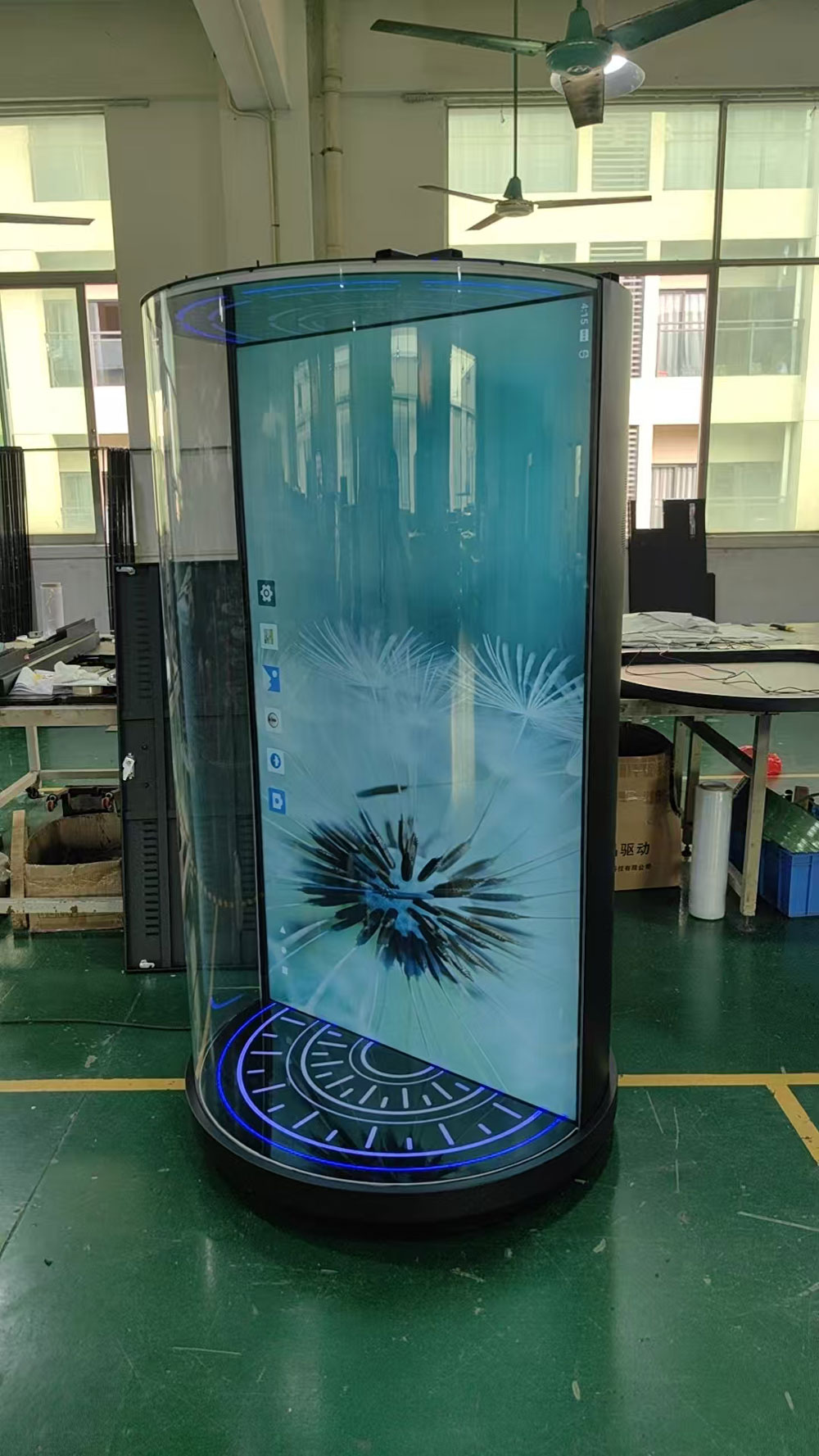 蓝速科技 75 寸 3D 圆柱全息舱深度评测:工艺、算力与场景实测-CSDN博客