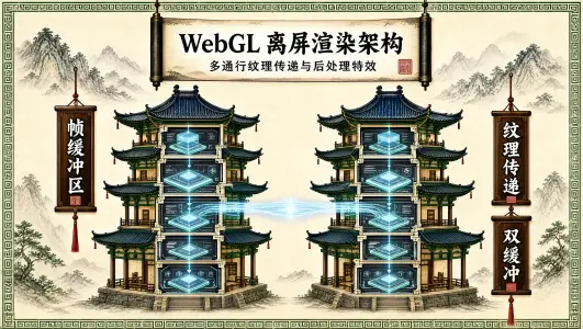 WebGL 帧缓冲区(FBO)与离屏渲染纹理传递封面图
